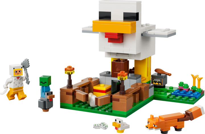 לגו Minecraft® - חוות תרנגולות (21585)-1