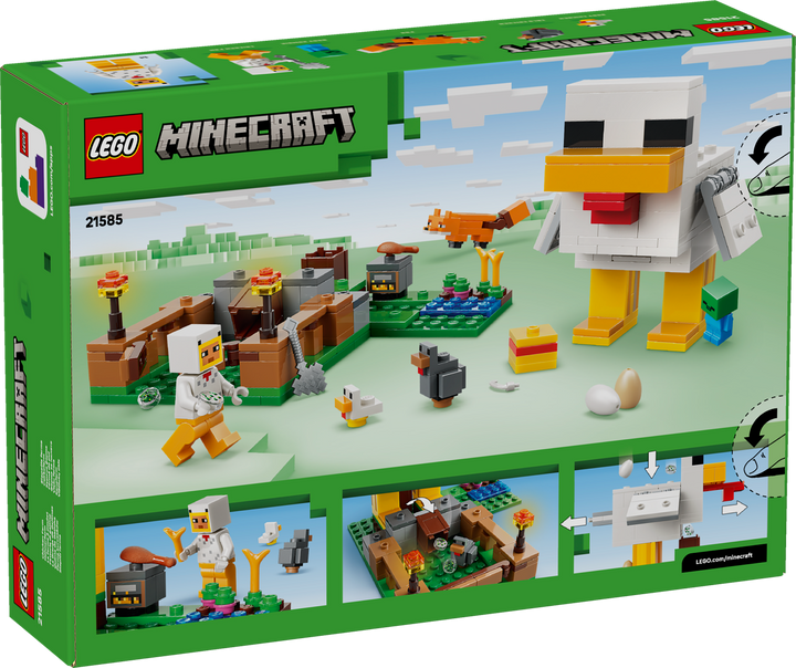 לגו Minecraft® - חוות תרנגולות (21585)-3