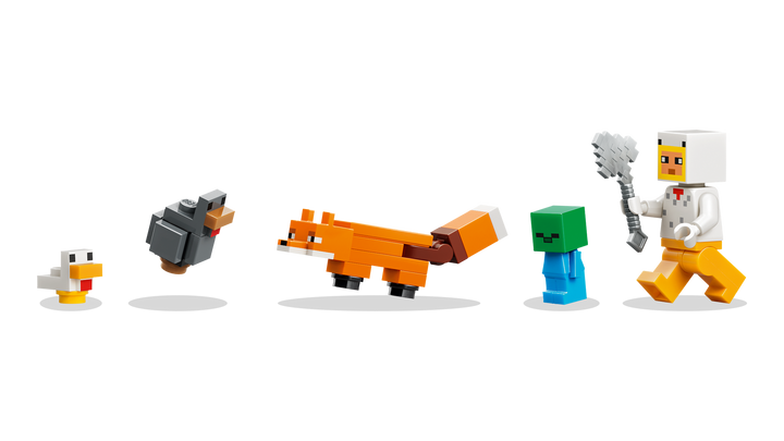 לגו Minecraft® - חוות תרנגולות (21585)-4