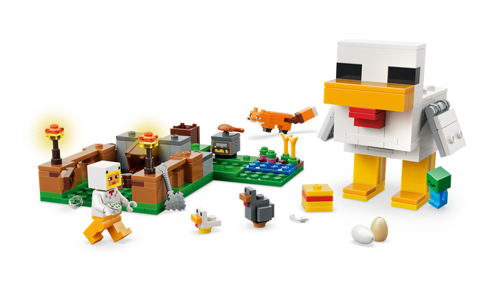 לגו Minecraft® - חוות תרנגולות (21585)-5