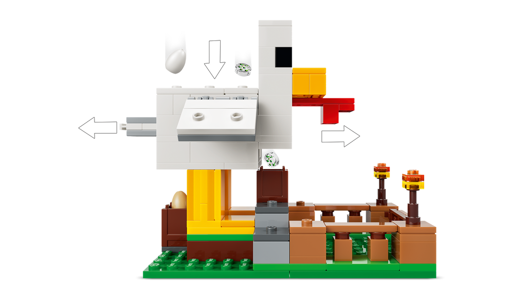 לגו Minecraft® - חוות תרנגולות (21585)-7