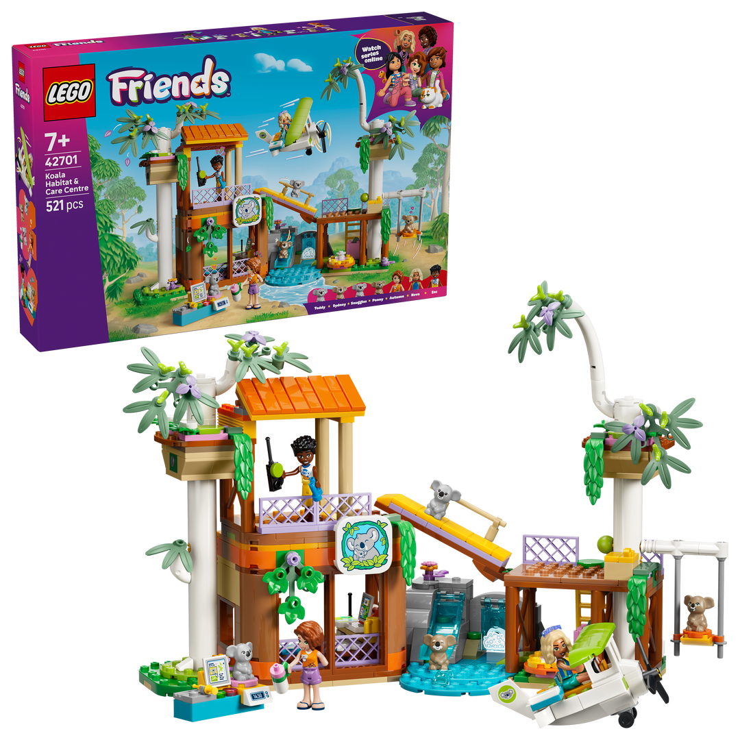 לגו Friends - בית גידול ומרכז טיפול לקואלות (42701)-1