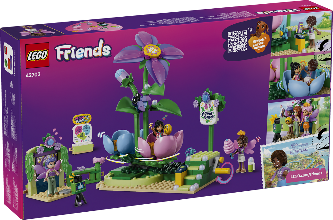 לגו Friends - מתקן פרח וספלוני פיות מסתובבים (42702)-10