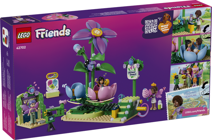לגו Friends - מתקן פרח וספלוני פיות מסתובבים (42702)-11