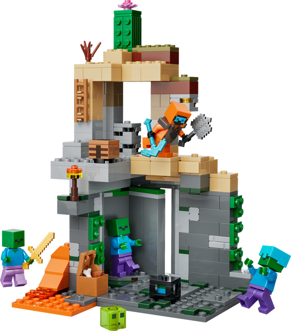 לגו Minecraft® - מבוך הזומבים (21587)