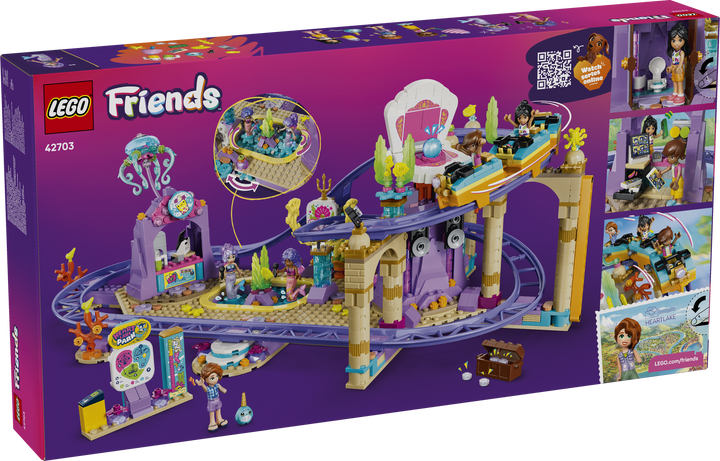 לגו Friends - רכבת הרים בעיצוב בת הים (42703)-12