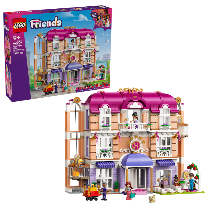 לגו Friends - מלון גראנד בהארטלייק סיטי (42704)-2