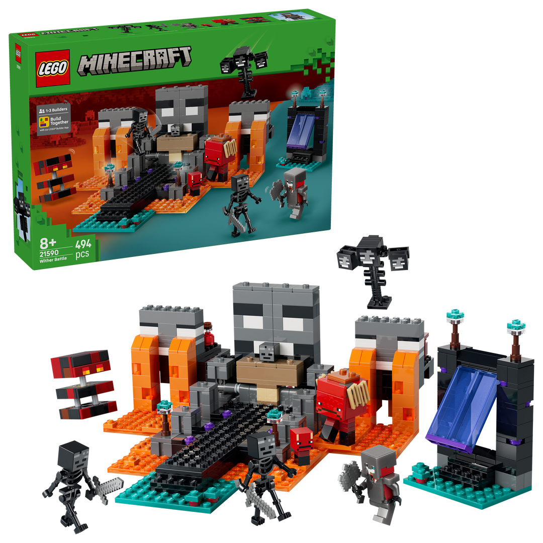 לגו Minecraft® - הקרב של ווית'ר (21590)-2