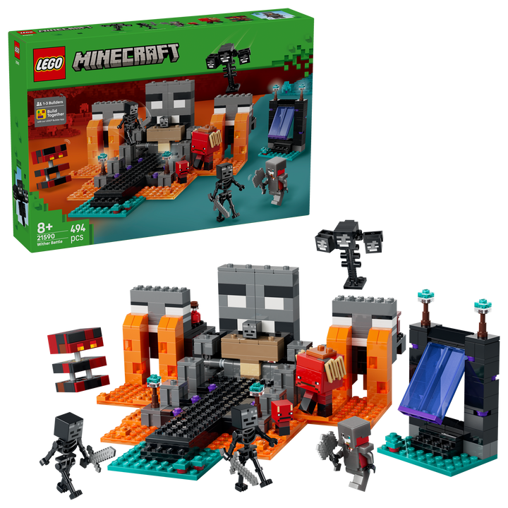 לגו Minecraft® - הקרב של ווית'ר (21590)-2