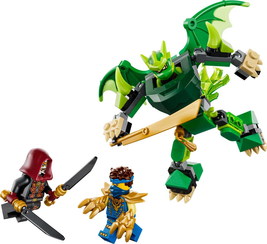 לגו NINJAGO® - מארז קרב רובוט הדרקון של לויד (71862)-0