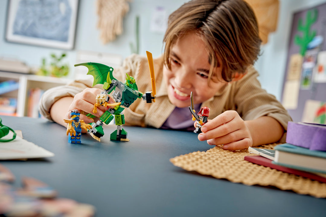 לגו NINJAGO® - מארז קרב רובוט הדרקון של לויד (71862)-2