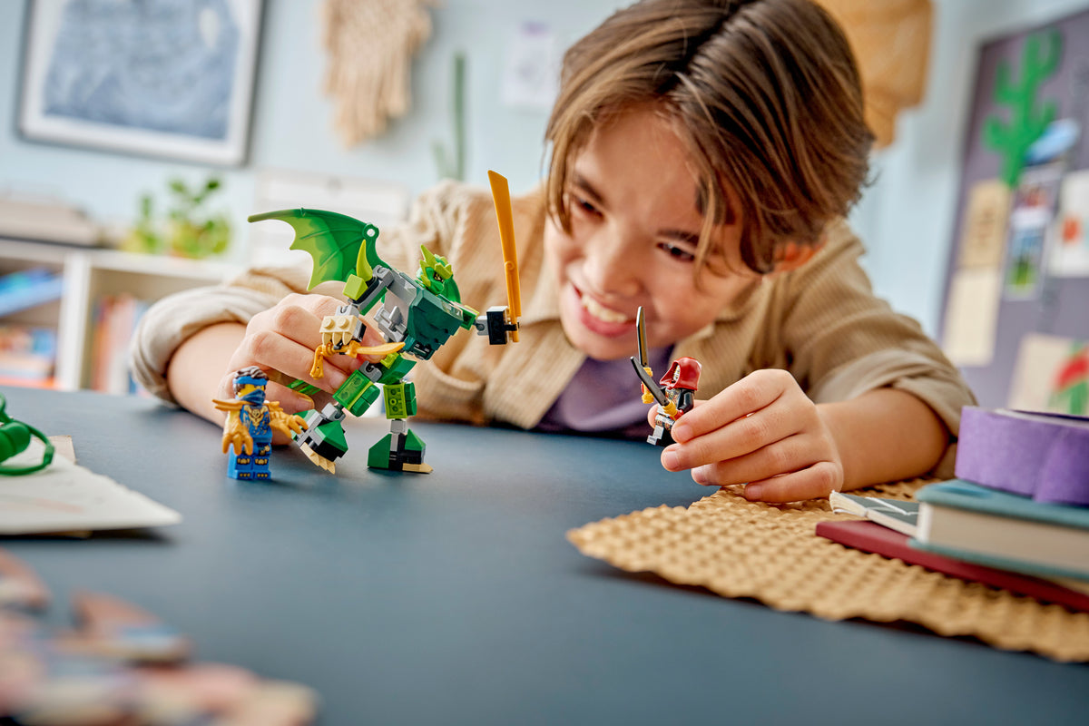 לגו NINJAGO® - מארז קרב רובוט הדרקון של לויד (71862)-3