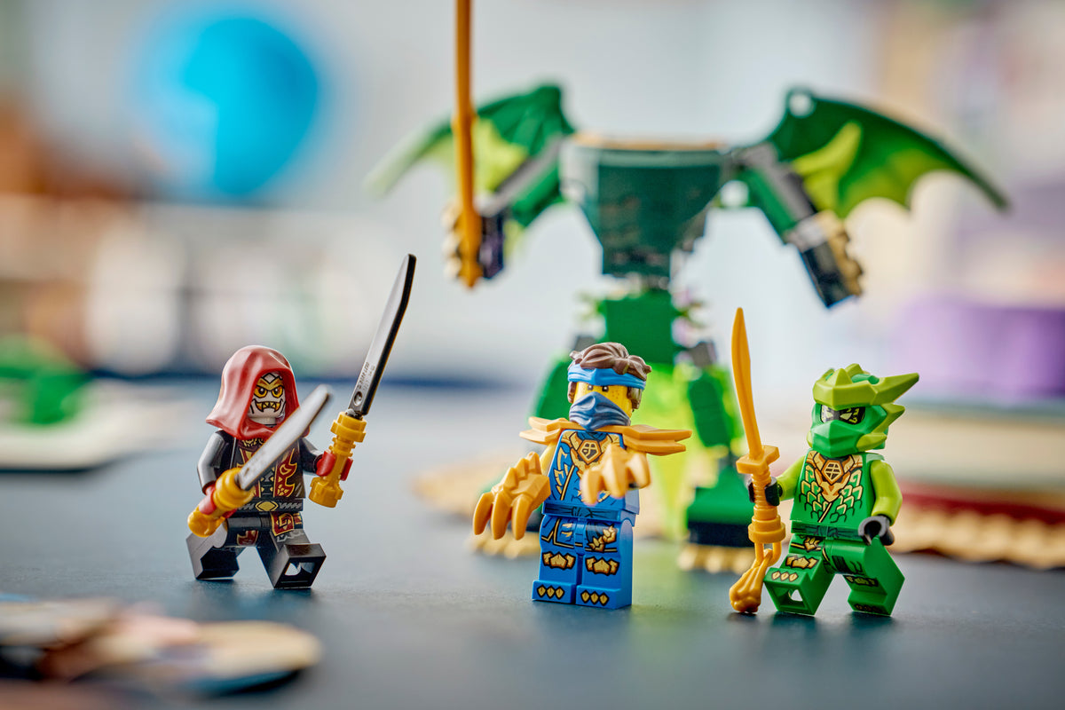 לגו NINJAGO® - מארז קרב רובוט הדרקון של לויד (71862)-4