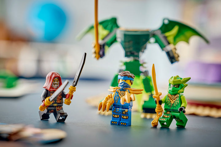 לגו NINJAGO® - מארז קרב רובוט הדרקון של לויד (71862)-4