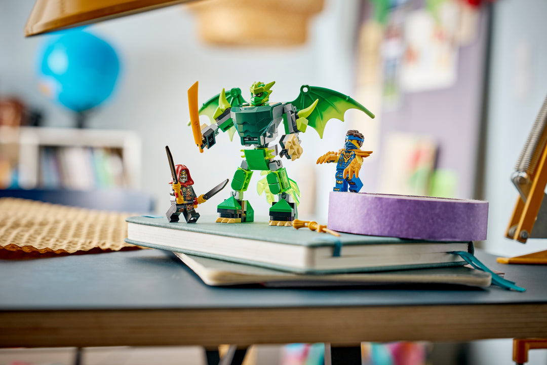 לגו NINJAGO® - מארז קרב רובוט הדרקון של לויד (71862)-4