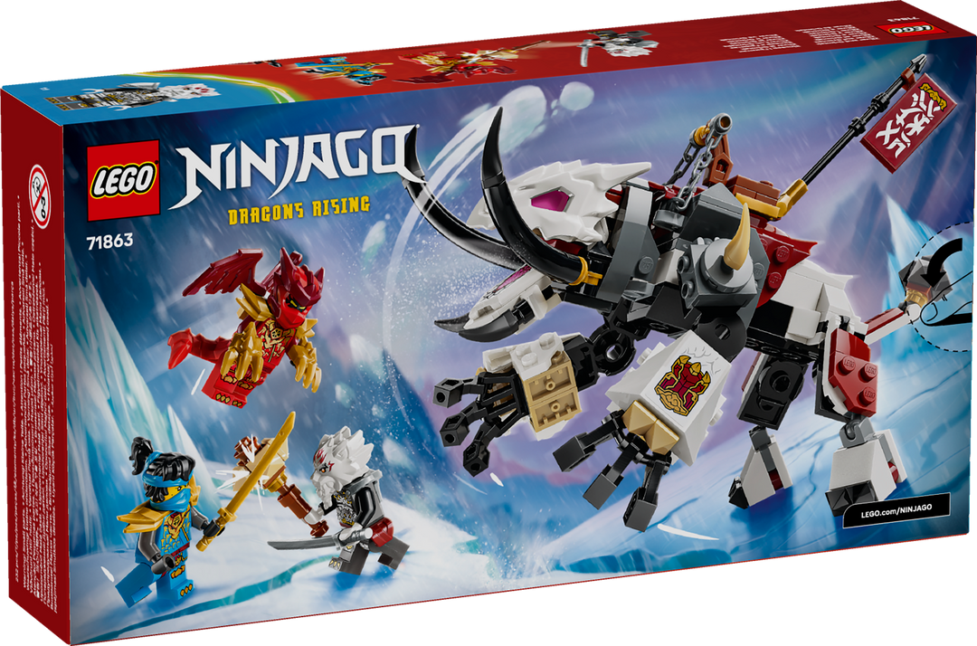 לגו NINJAGO® - זילוואר וחיית הדרקון שלו גרימטק (71863)-2