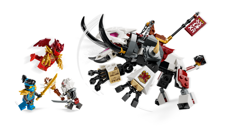 לגו NINJAGO® - זילוואר וחיית הדרקון שלו גרימטק (71863)-4