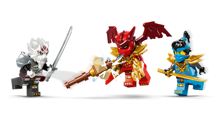 לגו NINJAGO® - זילוואר וחיית הדרקון שלו גרימטק (71863)-5