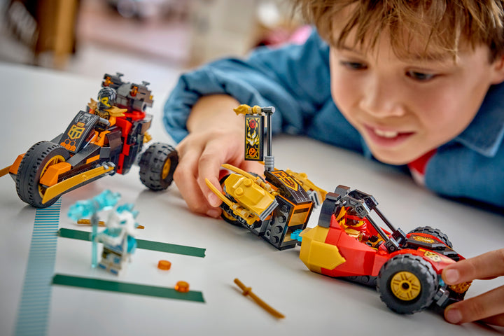 לגו NINJAGO® - הרכבים המשולבים של קאי וקול (71864)-5