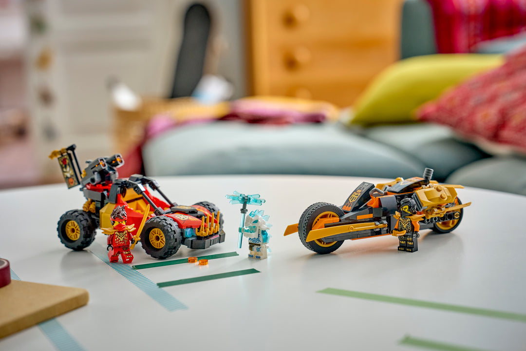 לגו NINJAGO® - הרכבים המשולבים של קאי וקול (71864)-5