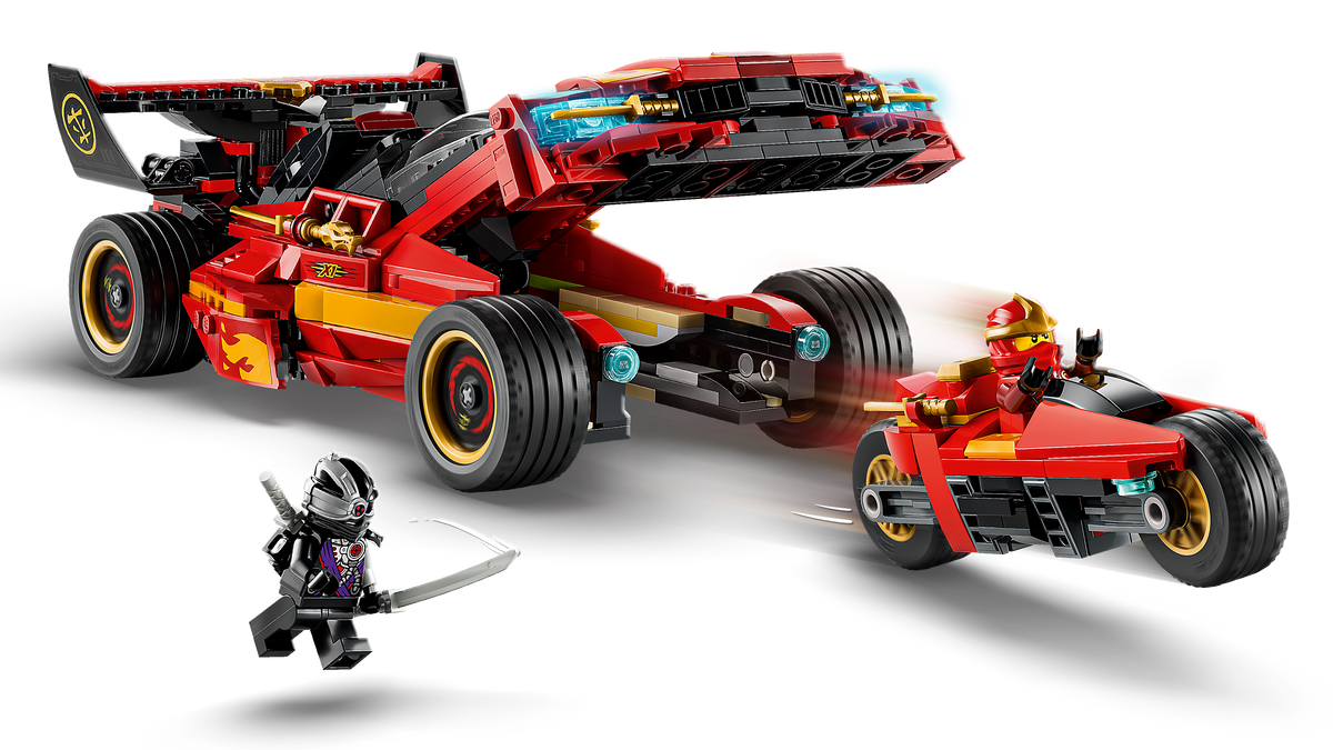 לגו NINJAGO® - חגיגות 15 שנה לרכב X-1 הנינג‘ה המסתער (71867)-4