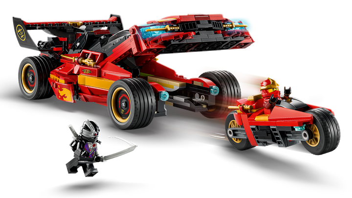 לגו NINJAGO® - חגיגות 15 שנה לרכב X-1 הנינג‘ה המסתער (71867)-4