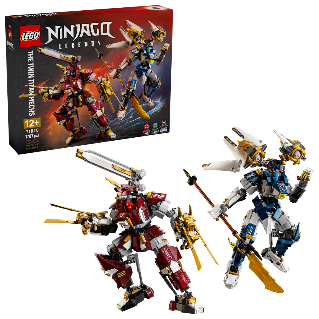 לגו NINJAGO® - רובוטי הטיטאן התאומים (71870)-1