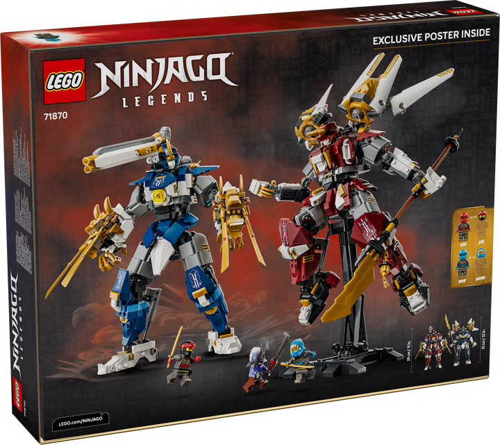 לגו NINJAGO® - רובוטי הטיטאן התאומים (71870)-11