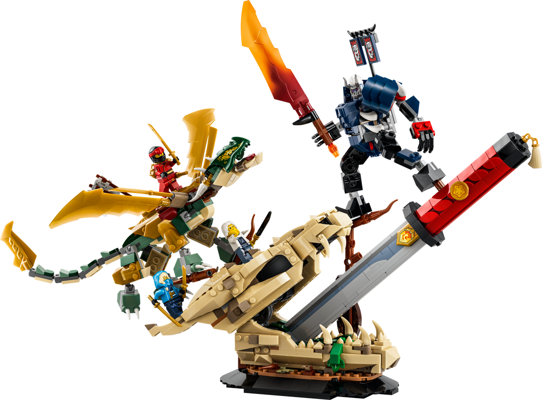 לגו NINJAGO® - הקרב על להב הדרקון (71871)-1