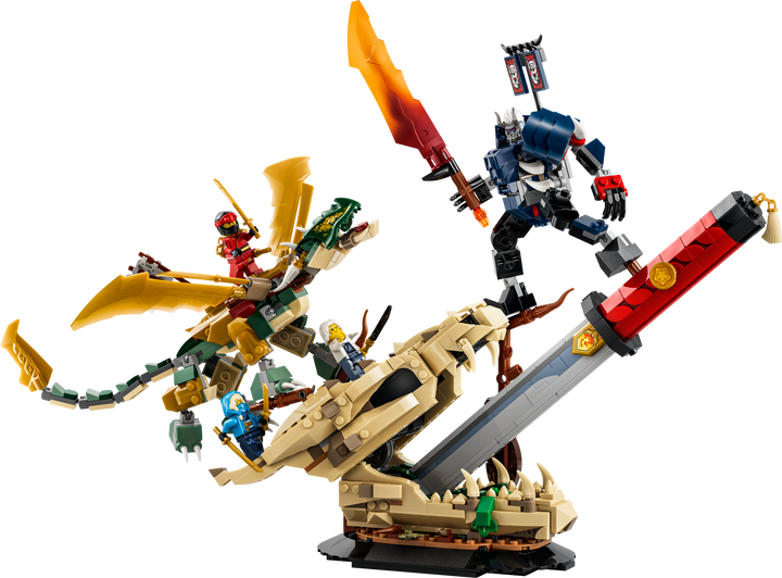 לגו NINJAGO® - הקרב על להב הדרקון (71871)-1