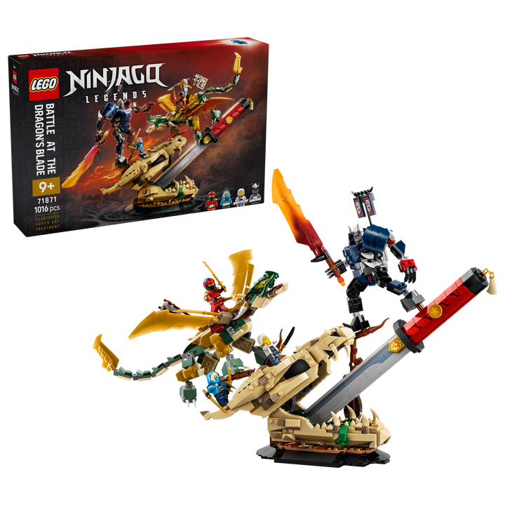 לגו NINJAGO® - הקרב על להב הדרקון (71871)-2