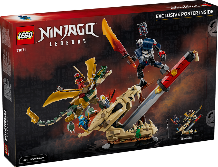 לגו NINJAGO® - הקרב על להב הדרקון (71871)-3