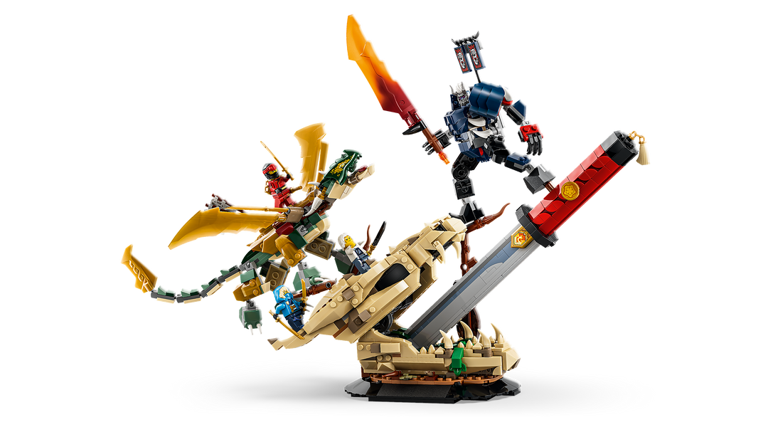 לגו NINJAGO® - הקרב על להב הדרקון (71871)-5