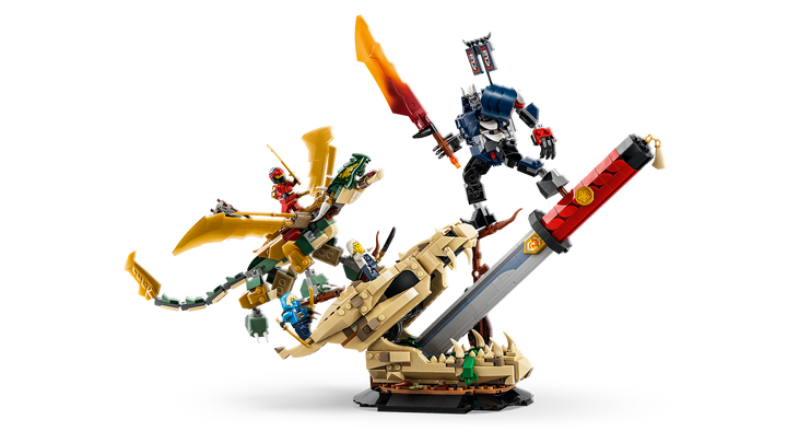 לגו NINJAGO® - הקרב על להב הדרקון (71871)-5