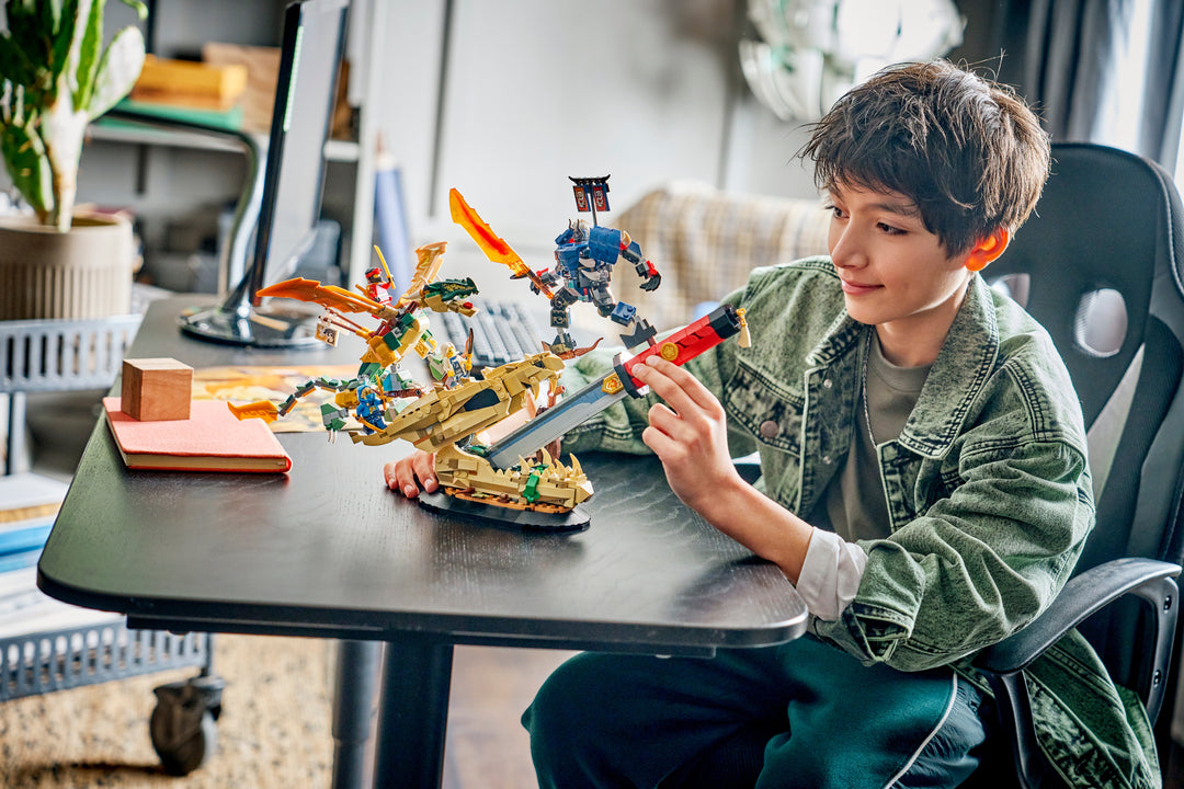 לגו NINJAGO® - הקרב על להב הדרקון (71871)-5