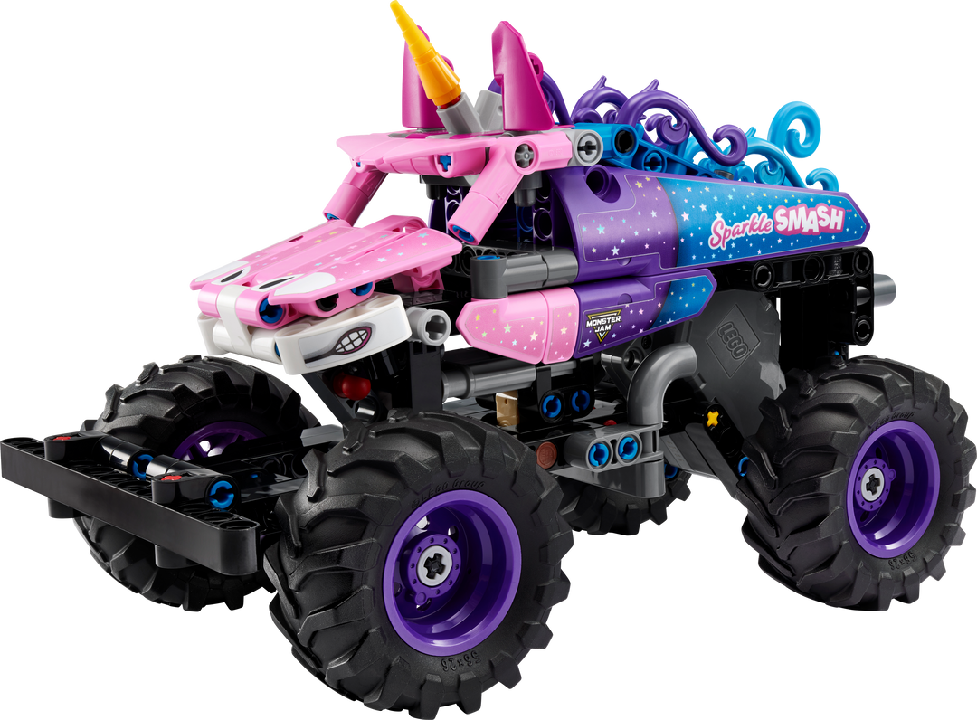 לגו Technic - Monster Jam ™Sparkle Smash™ משוך וסע (42220)-1