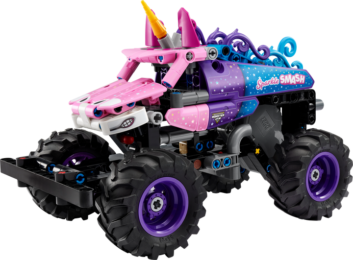 לגו Technic - Monster Jam ™Sparkle Smash™ משוך וסע (42220)-1