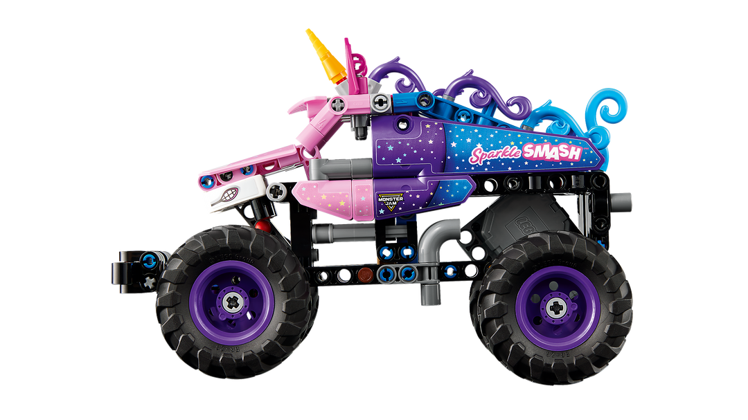לגו Technic - Monster Jam ™Sparkle Smash™ משוך וסע (42220)-4