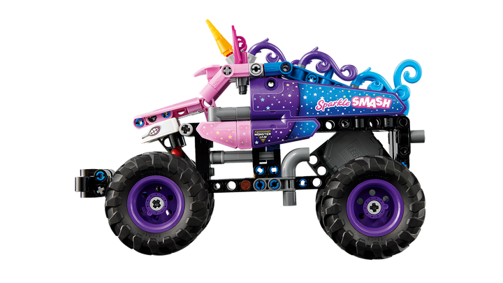 לגו Technic - Monster Jam ™Sparkle Smash™ משוך וסע (42220)-4