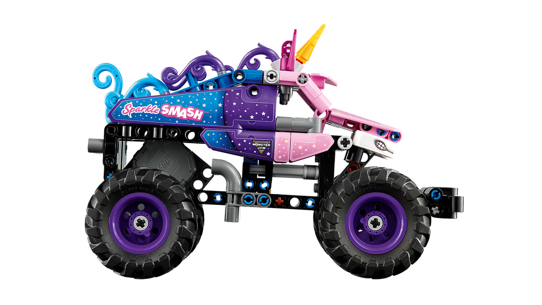 לגו Technic - Monster Jam ™Sparkle Smash™ משוך וסע (42220)-5