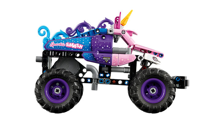 לגו Technic - Monster Jam ™Sparkle Smash™ משוך וסע (42220)-5