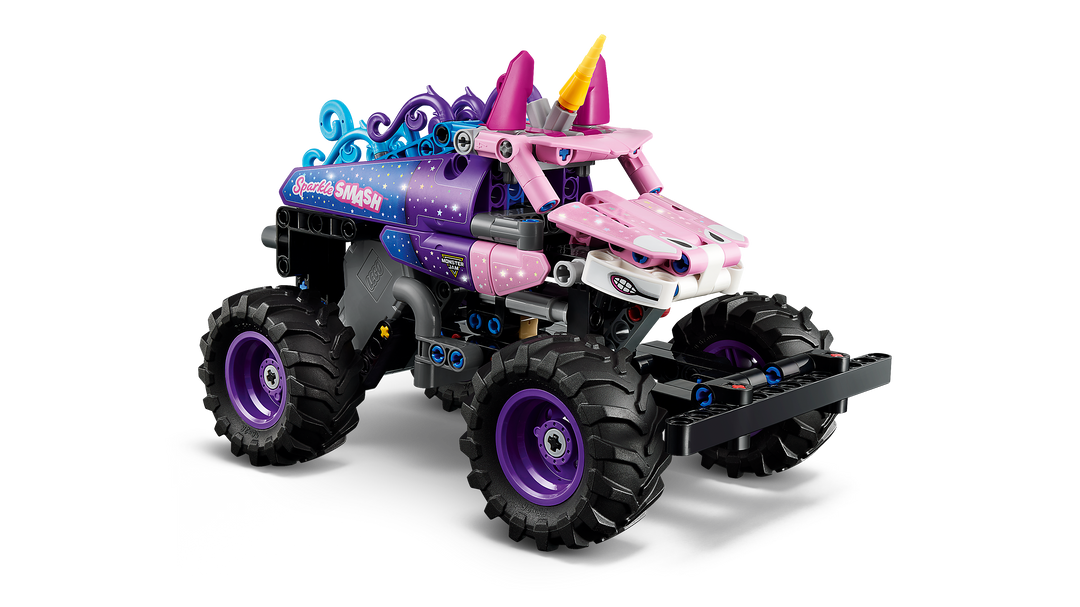 לגו Technic - Monster Jam ™Sparkle Smash™ משוך וסע (42220)-6