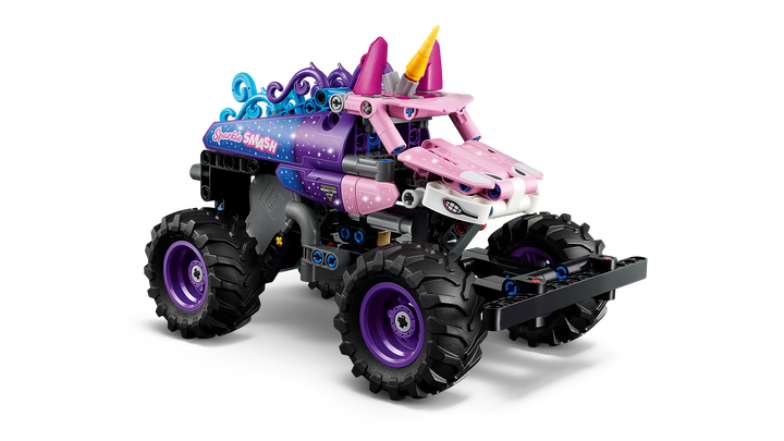 לגו Technic - Monster Jam ™Sparkle Smash™ משוך וסע (42220)-7