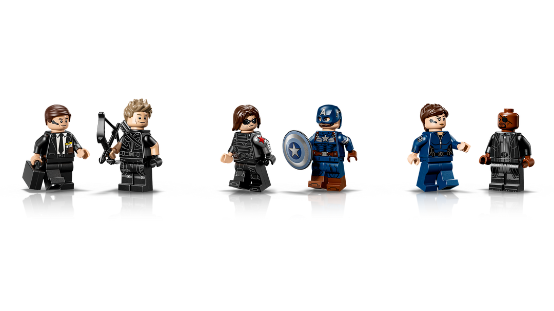 לגו | Marvel - נושאת המטוסים המרחפת של .S.H.I.E.L.D (76354)-5