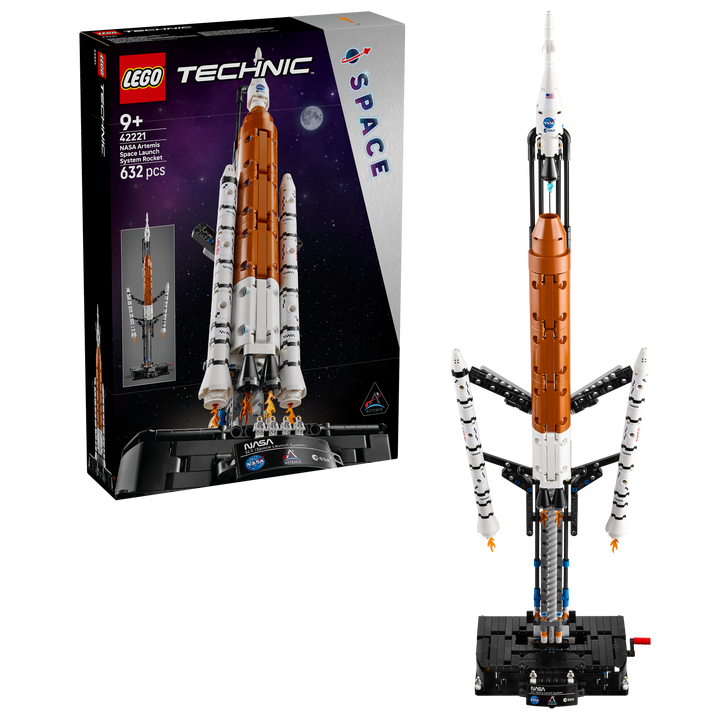 לגו Technic - מערכת השיגור לחלל SLS של NASA Artemis (42221)-2