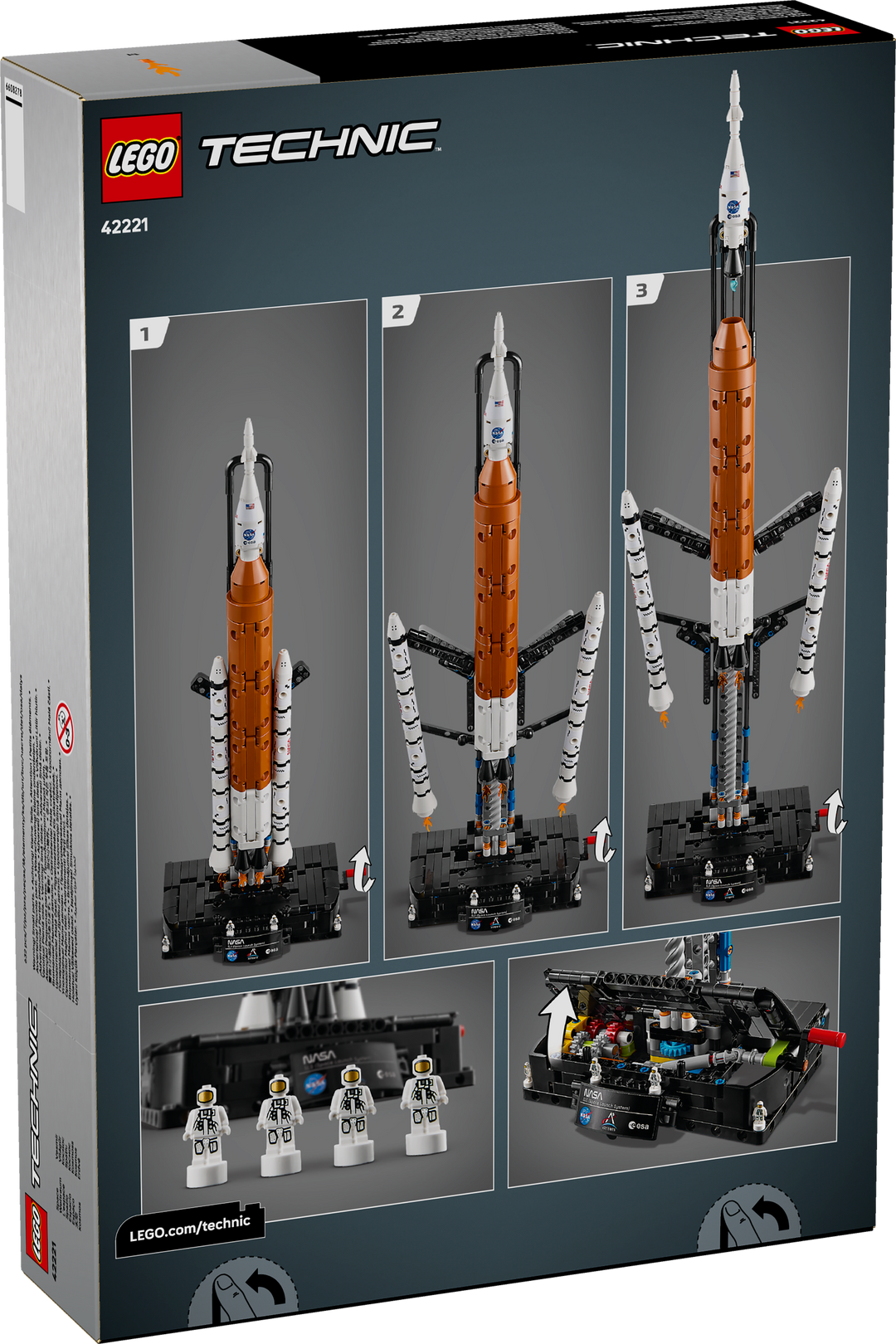 לגו Technic - מערכת השיגור לחלל SLS של NASA Artemis (42221)-2