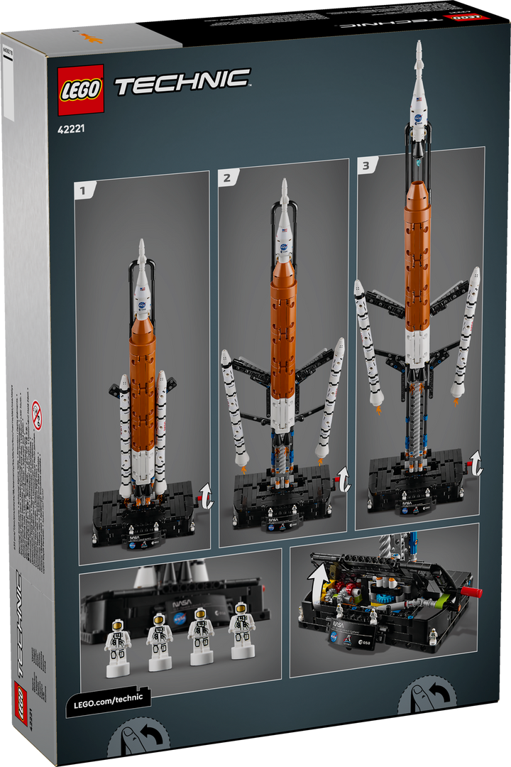 לגו Technic - מערכת השיגור לחלל SLS של NASA Artemis (42221)-3