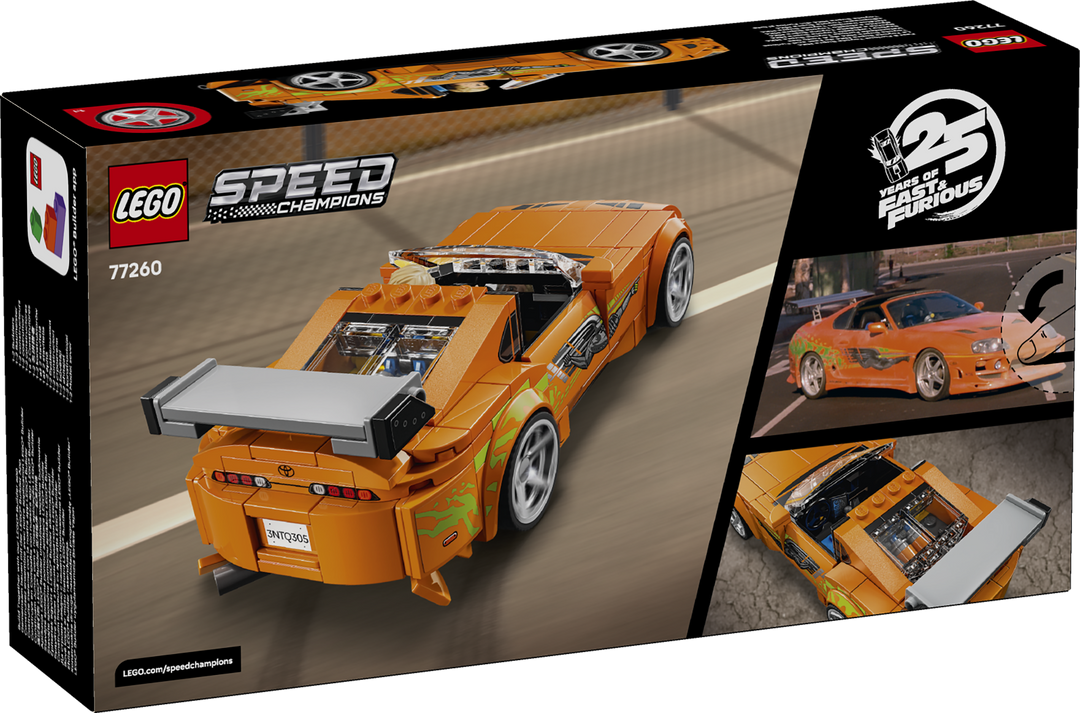 לגו Speed Champions - מהיר ועצבני Toyota Supra MK4 (77260)-2