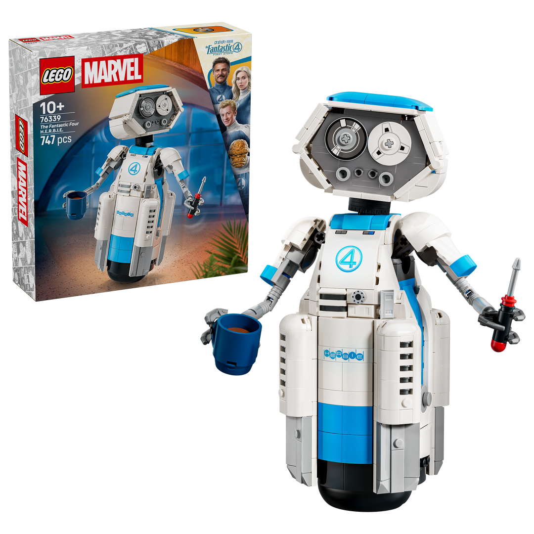 לגו | Marvel - הרובוט .H.E.R.B.I.E מארבעת המופלאים (76339)-2