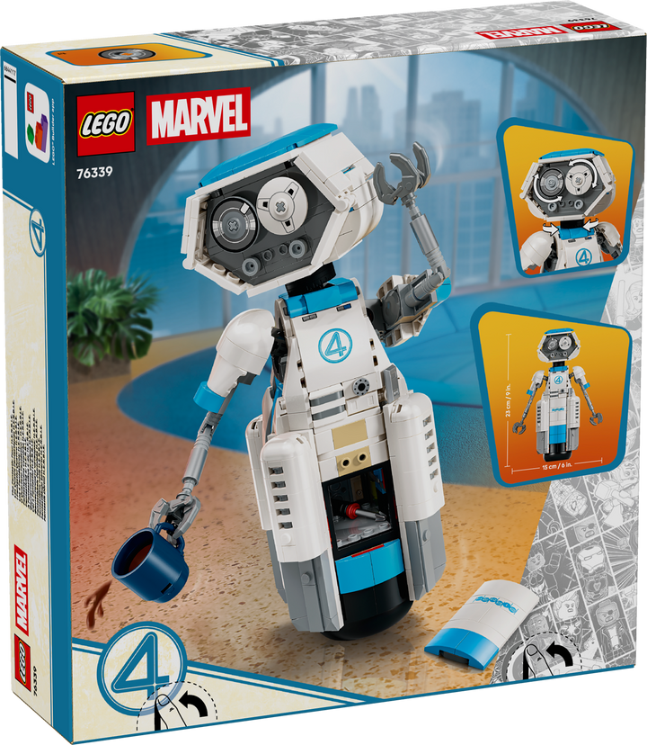 לגו | Marvel - הרובוט .H.E.R.B.I.E מארבעת המופלאים (76339)-10